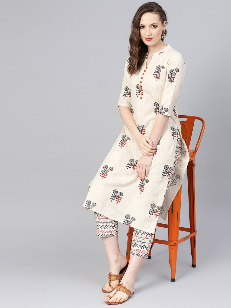 Libas Women Kurta And Palazzo Set