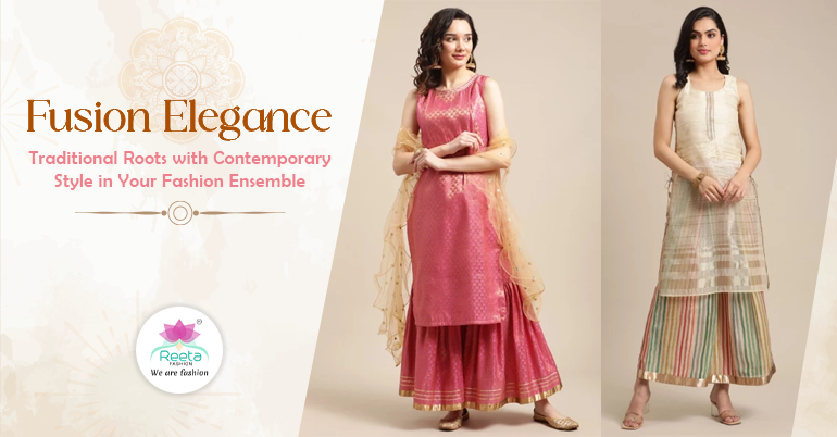 Combo Couple Georgette Sari Femme Avec Kurta Pyjama Ensemble